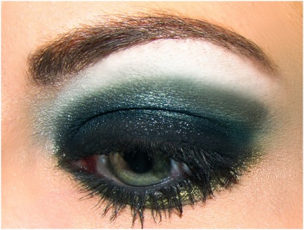 Green and Blue M.A.C Eyeshadow