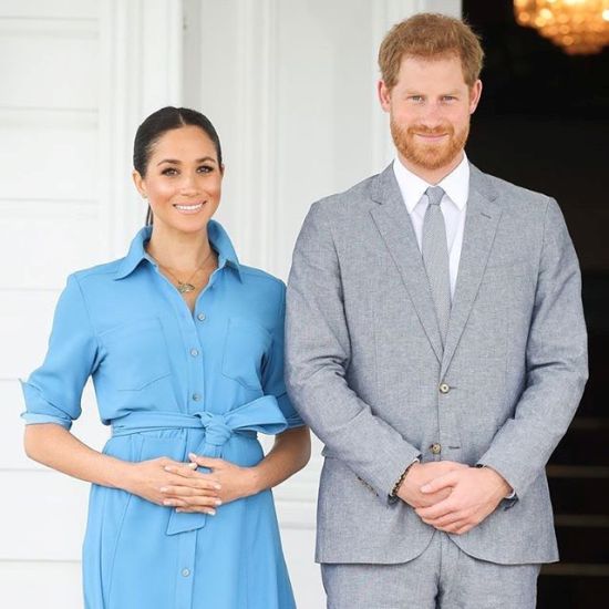 Prince Harry With Wife Meghan Markle