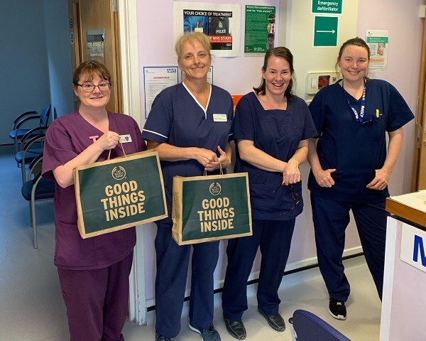 The Body Shop Gifts Donates To NHS Worker
