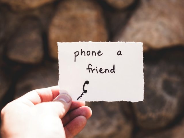 Phone a Friend to Relieve Stress